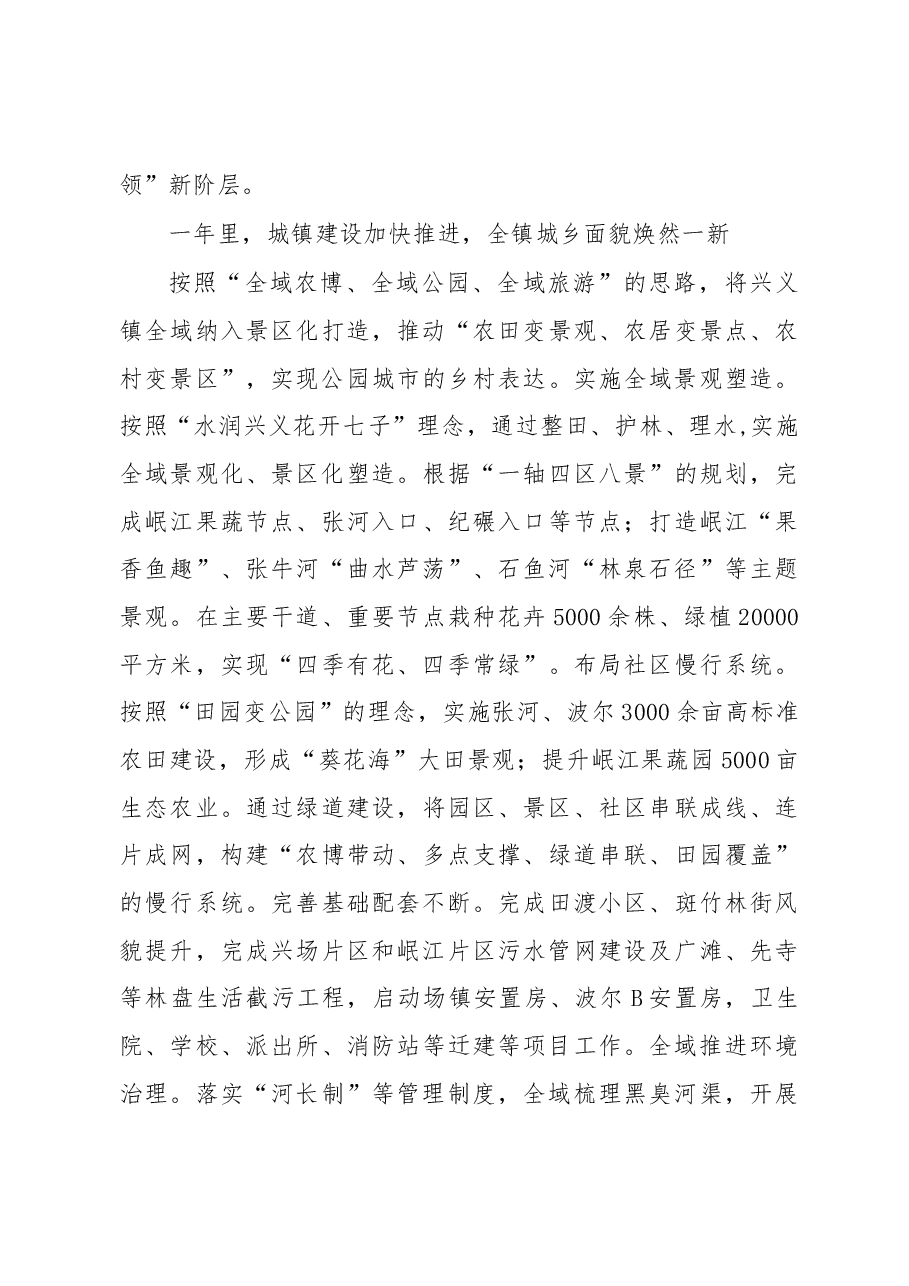 2018年兴义镇政府工作报告.docx,第3页预览