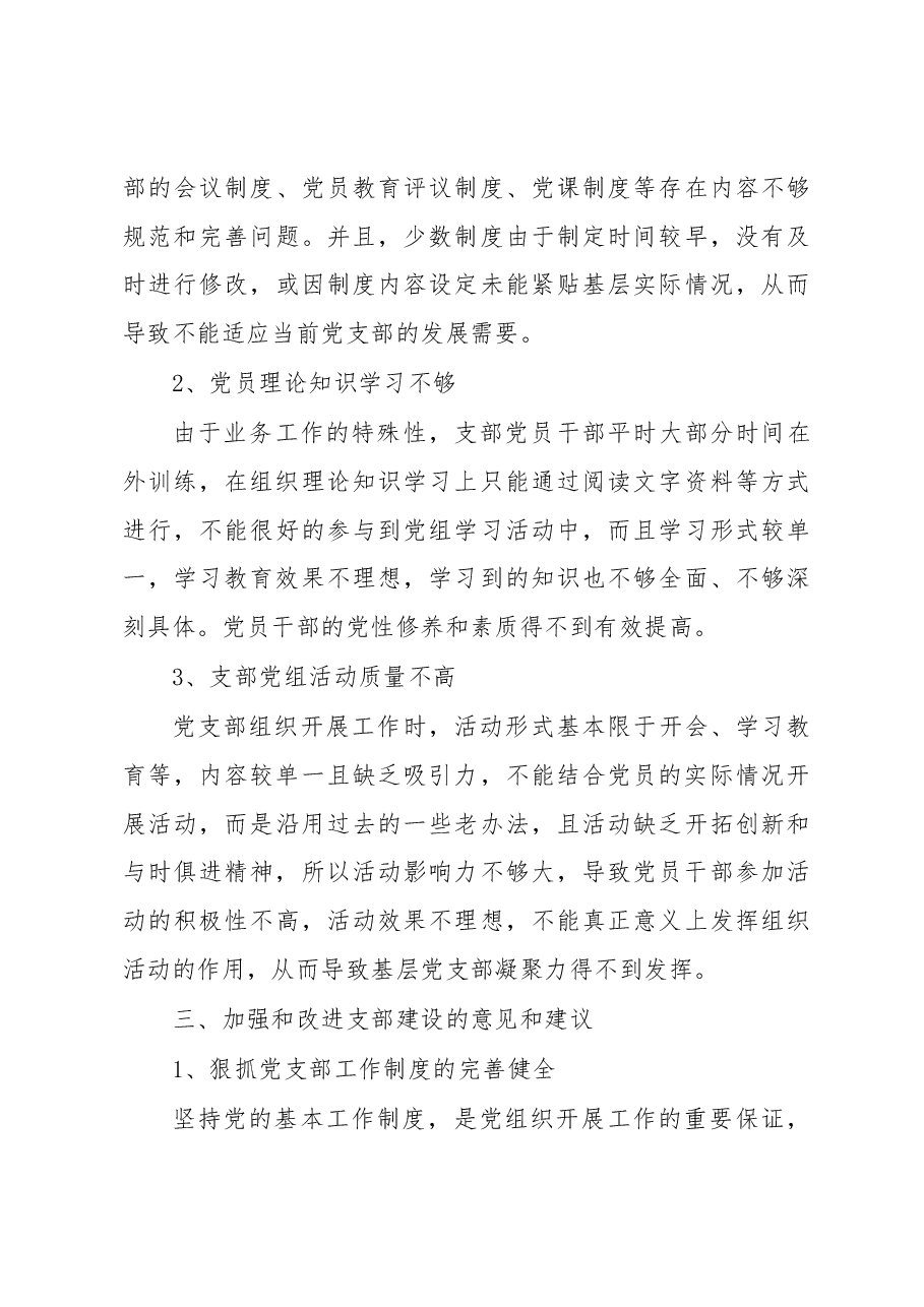 市体育局:基层党支部党建工作调研报告.docx,第3页预览