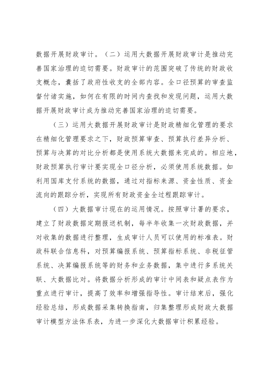 大数据审计调研报告.docx,第2页预览