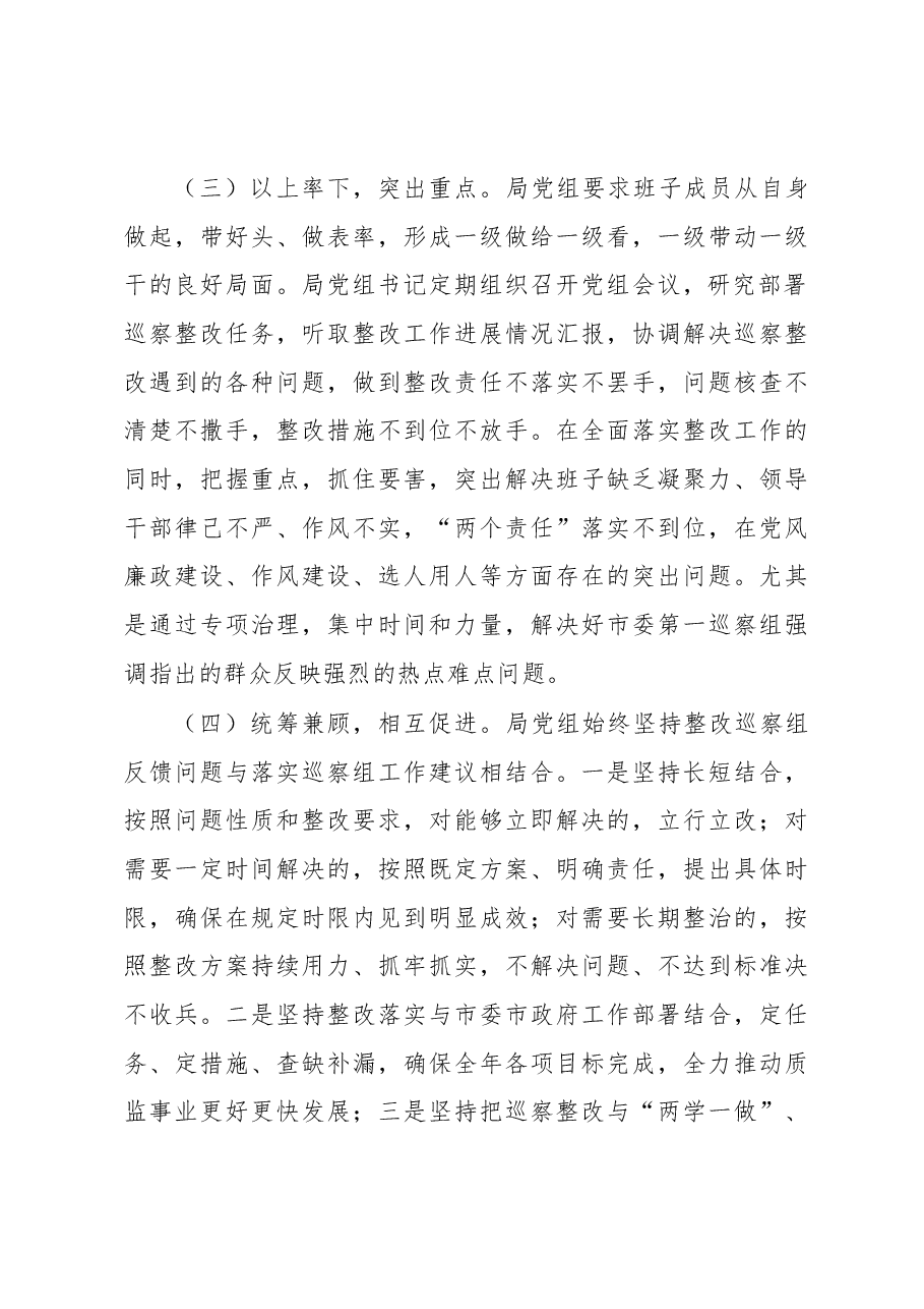 市质监局党组巡察整改情况报告.docx,第3页预览