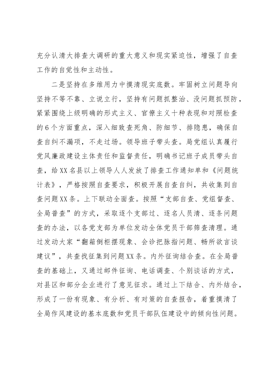 集中整治形式主义、官僚主义自查报告.docx,第2页预览