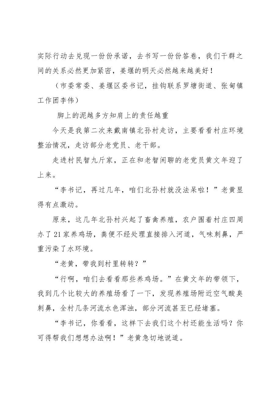 (2篇)大走访大落实团长手记.doc,第4页预览