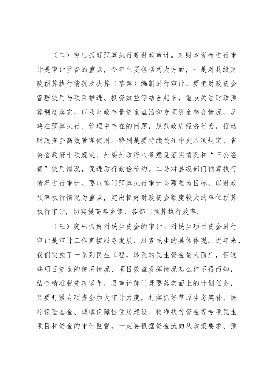 在全县审计工作会议上的讲话.docx,第4页预览
