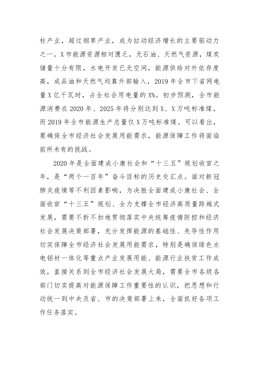 在2020年全市能源工作会议上的讲话.doc,第3页预览