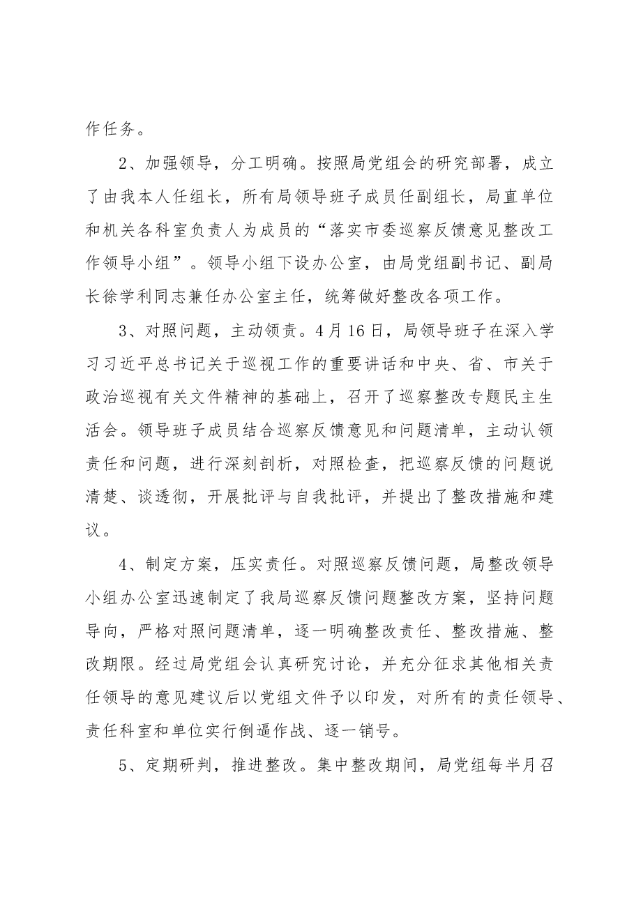 市水务局巡察整改工作情况报告.docx,第2页预览
