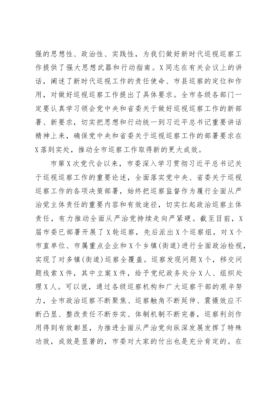 全市巡察动员部署讲话.docx,第2页预览