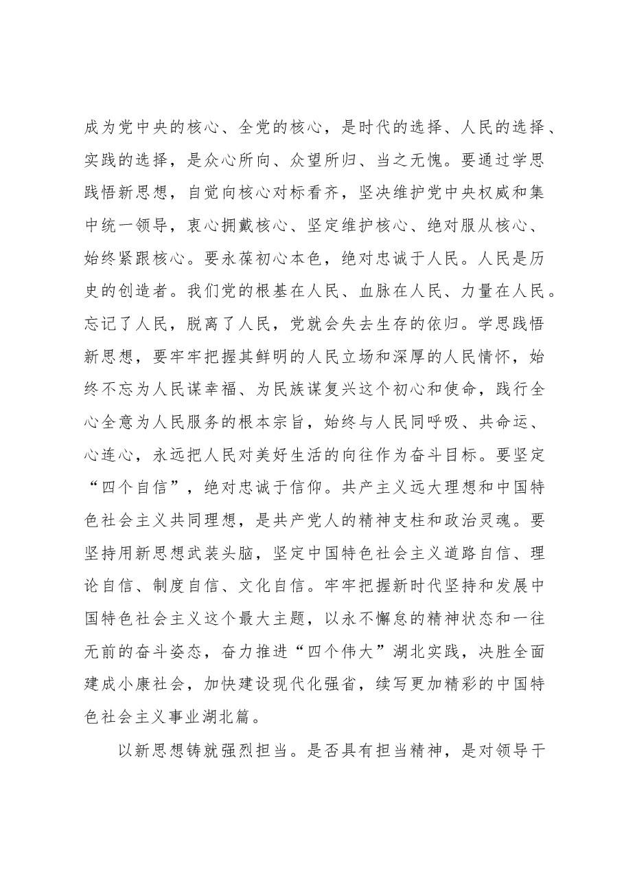 王晓东:坚定不移用新思想武装头脑推进发展.docx,第2页预览