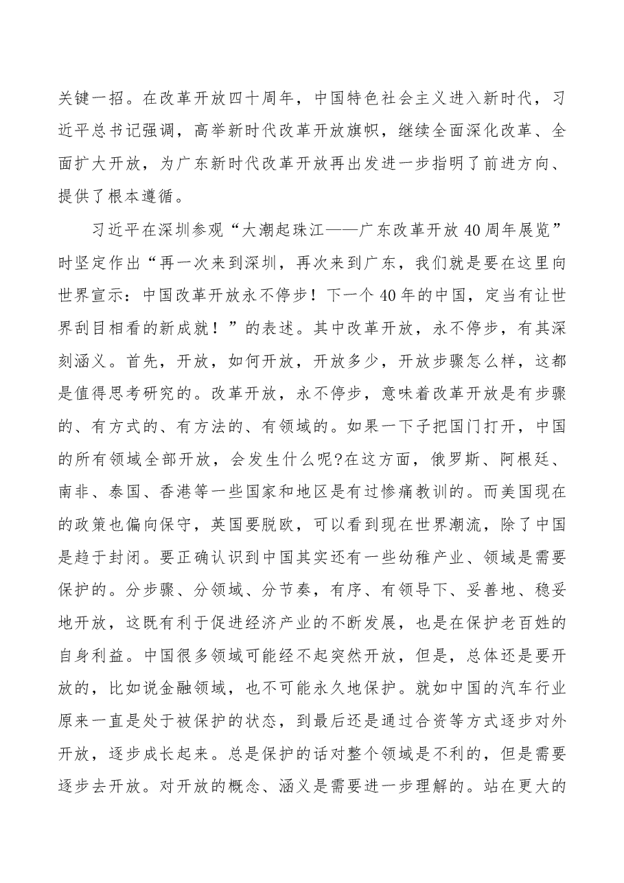学习习近平总书记视察广东、深圳重要讲话精神研讨发言心得体会.docx，第2页预览