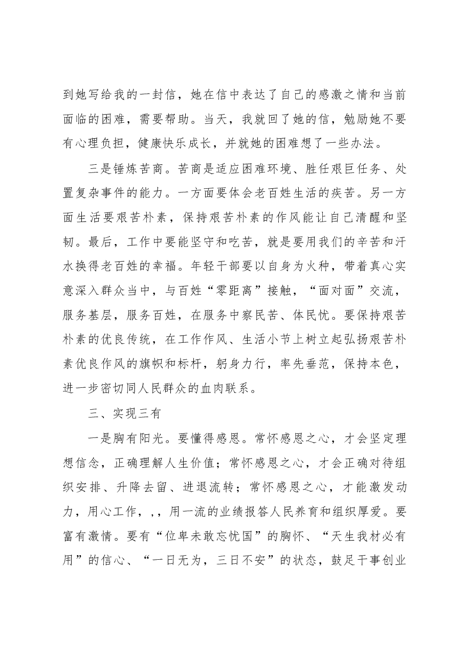 市委书记在青年干部座谈会上的即兴讲话.docx，第4页预览