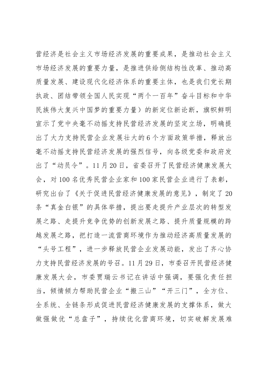 王岩辞同志在盐边县民营经济健康发展大会上的讲话.docx,第3页预览