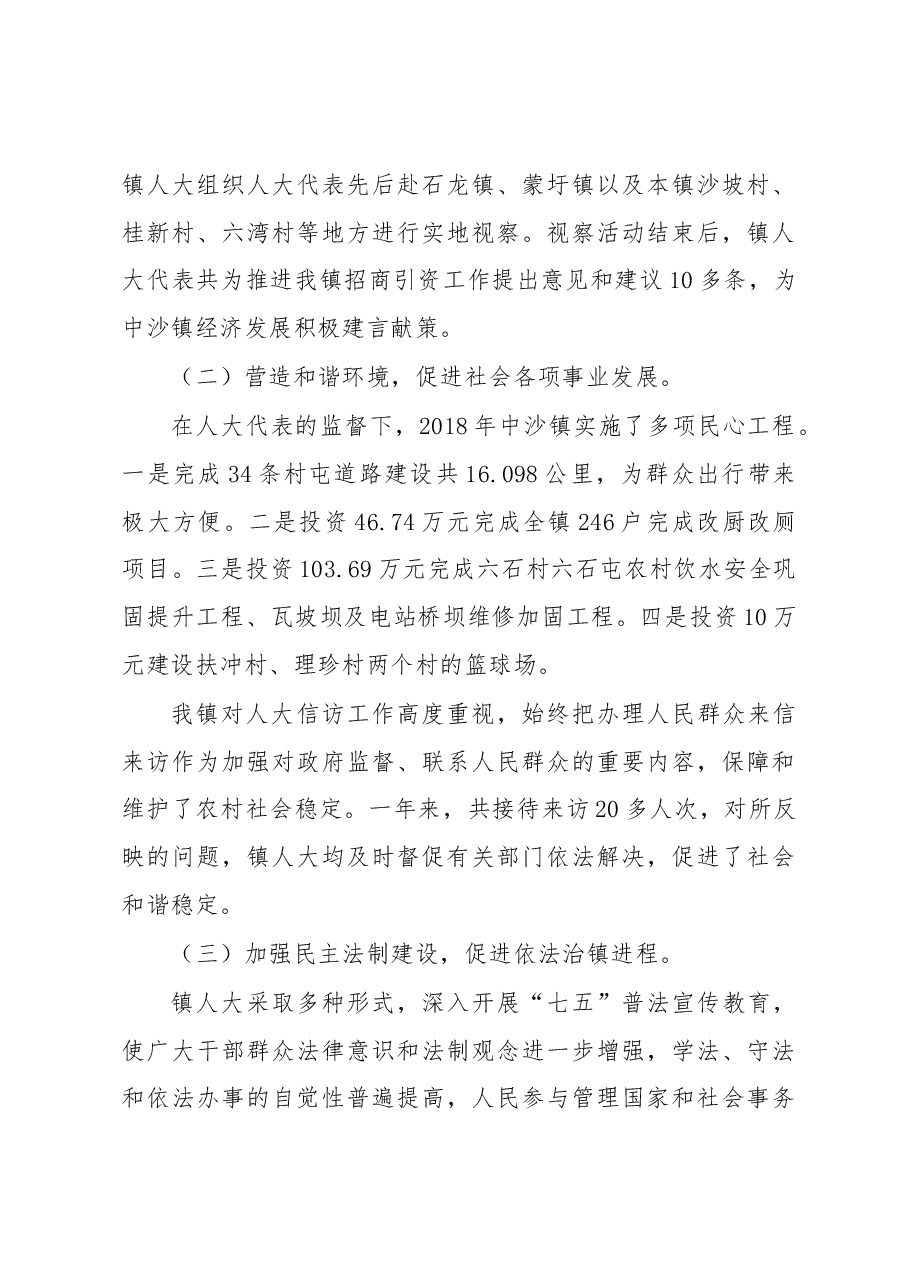 中沙镇2019年人大工作报告.docx,第3页预览