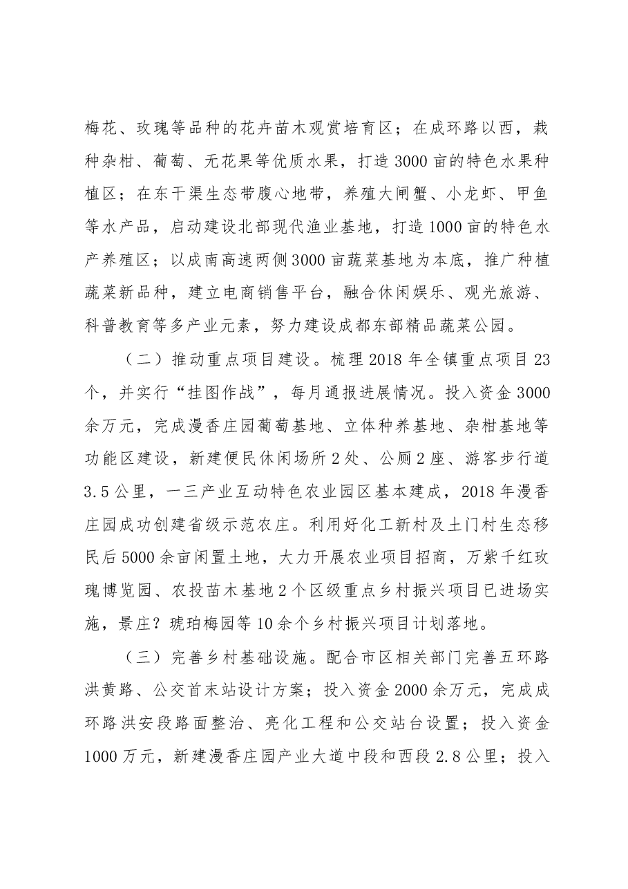 洪安镇2019政府工作报告.docx,第2页预览