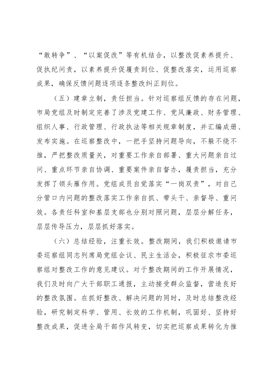 市质监局党组巡察整改情况报告.docx,第4页预览