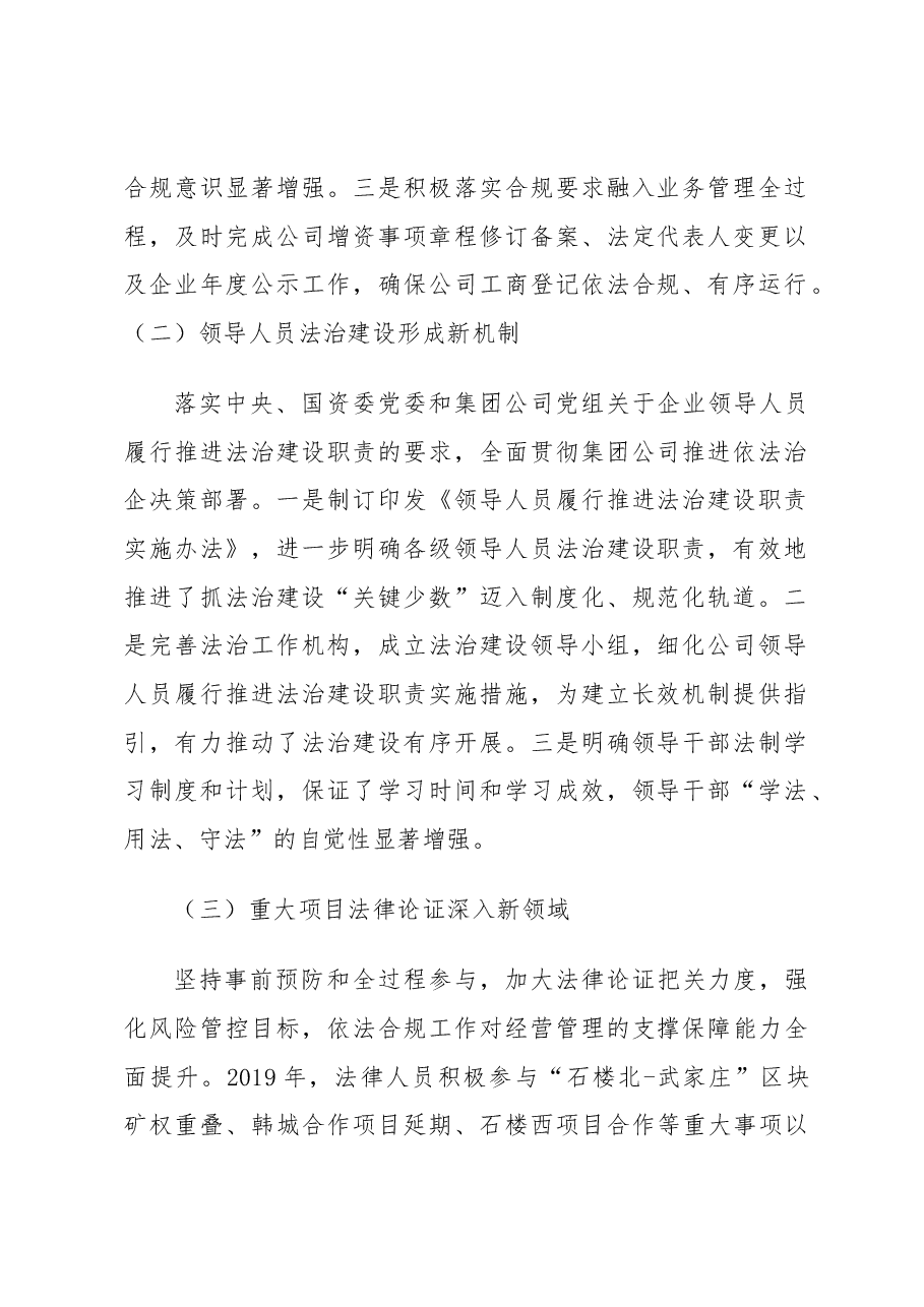 石油公司领导在公司审计暨依法合规工作会议上的报告.docx,第2页预览