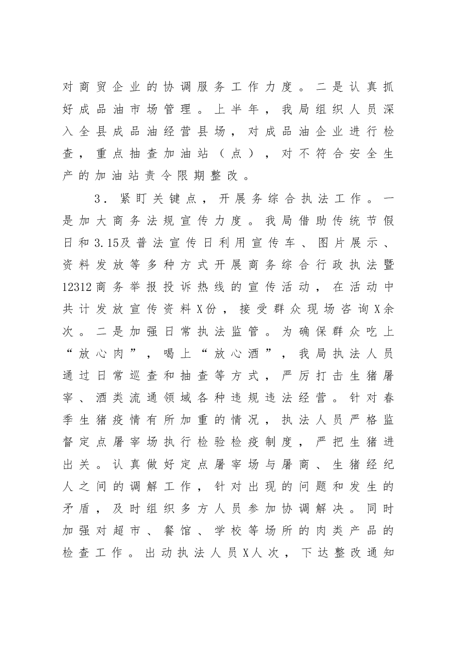 在全县商务工作会议上的讲话.doc,第3页预览