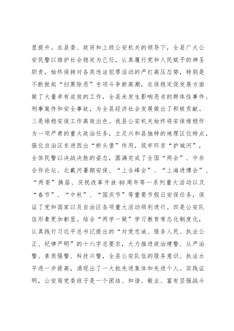 付海青:在2019年全县公安工作会议上的讲话.docx,第3页预览