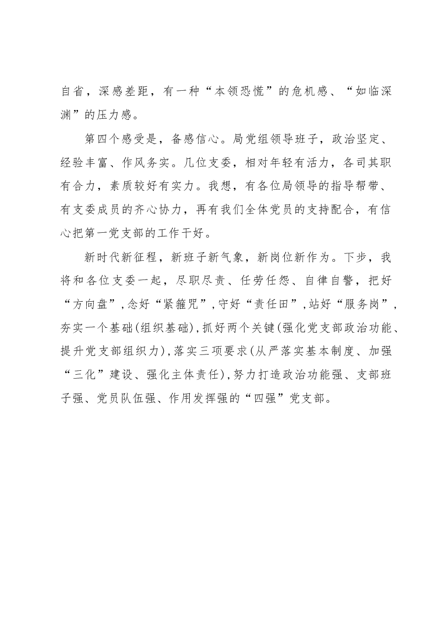 新当选党支部书记的发言.docx,第2页预览