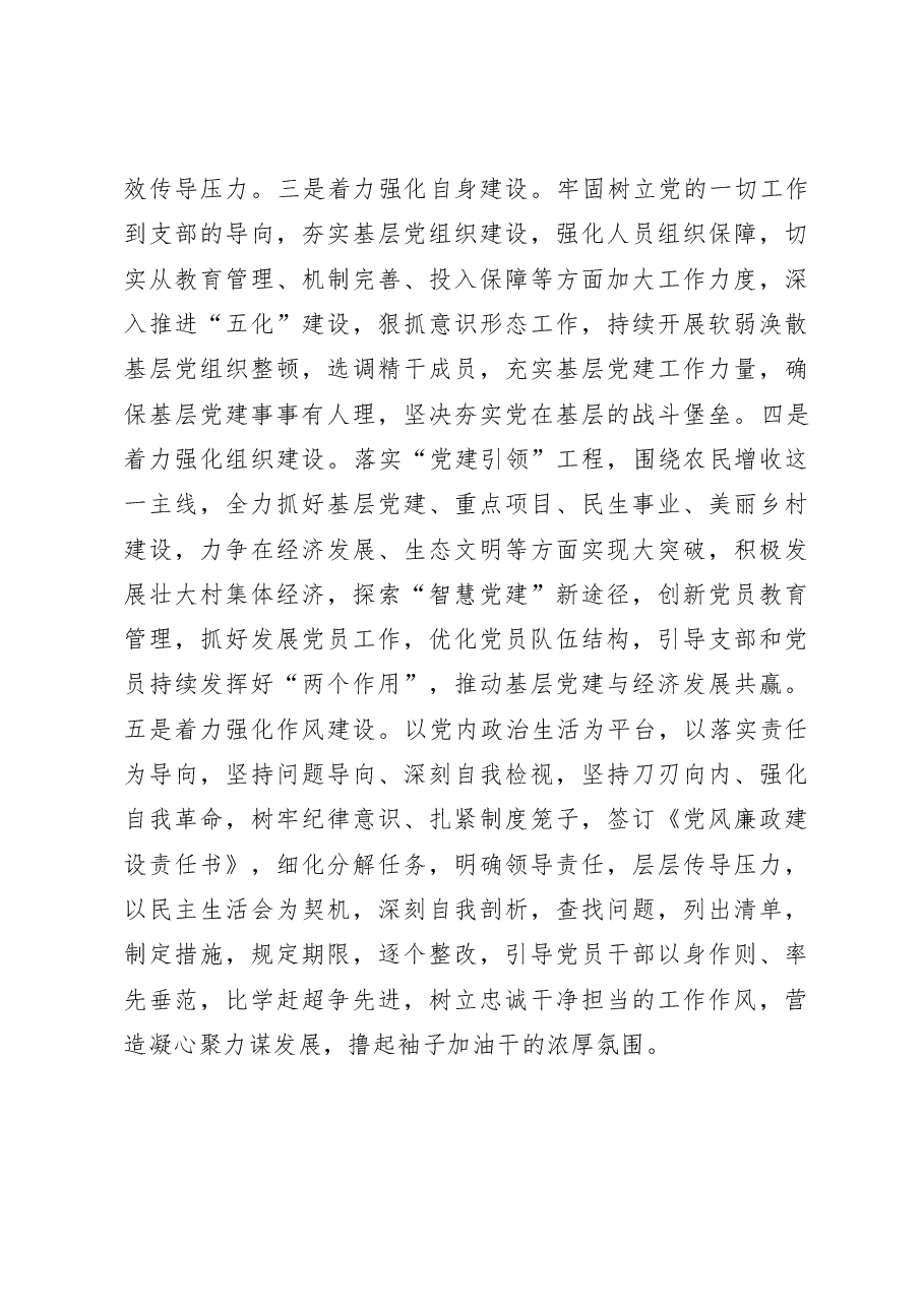 乡镇党委书记抓基层党建述职报告.docx,第4页预览