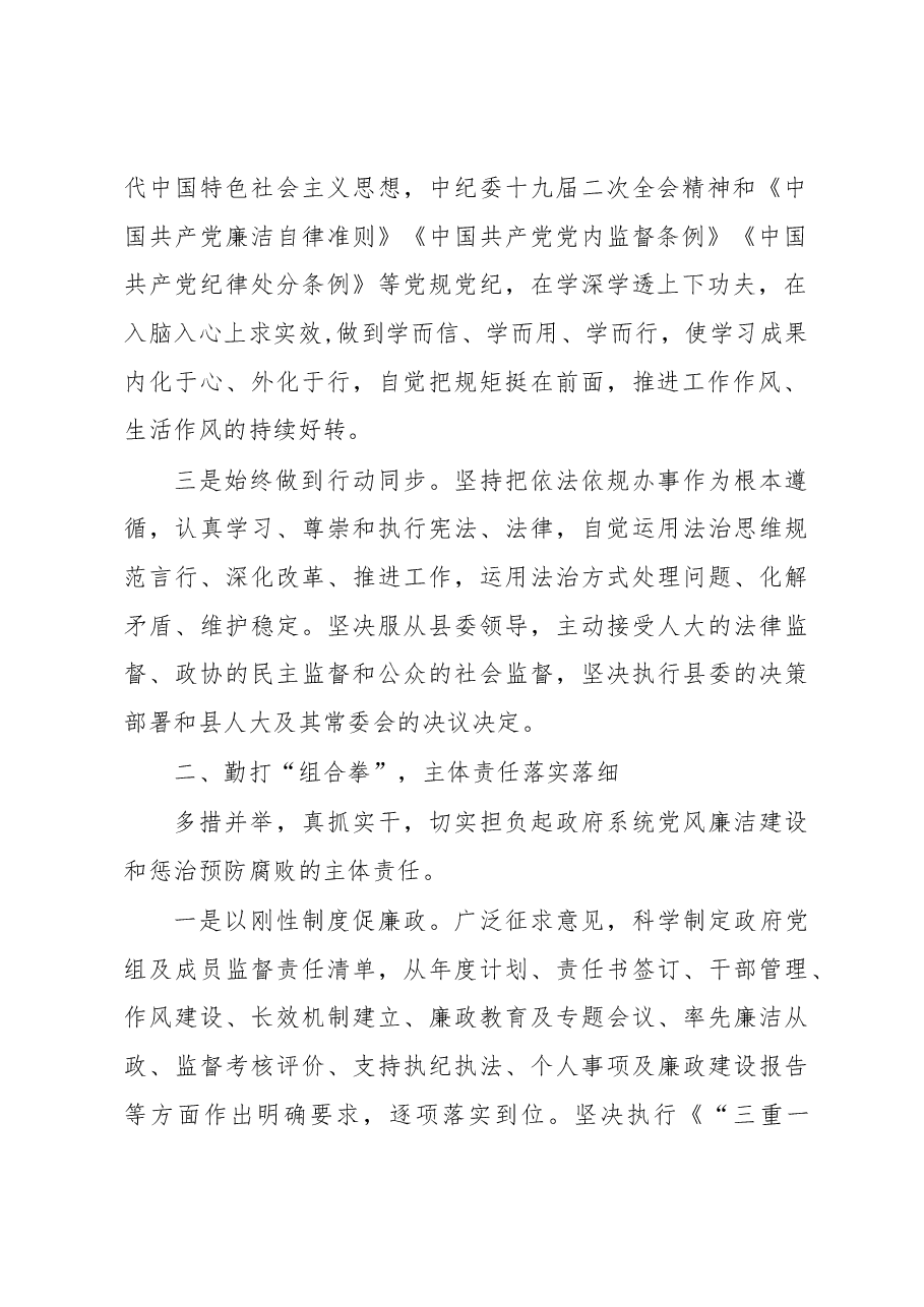 县政府党组述责述廉报告.docx,第2页预览