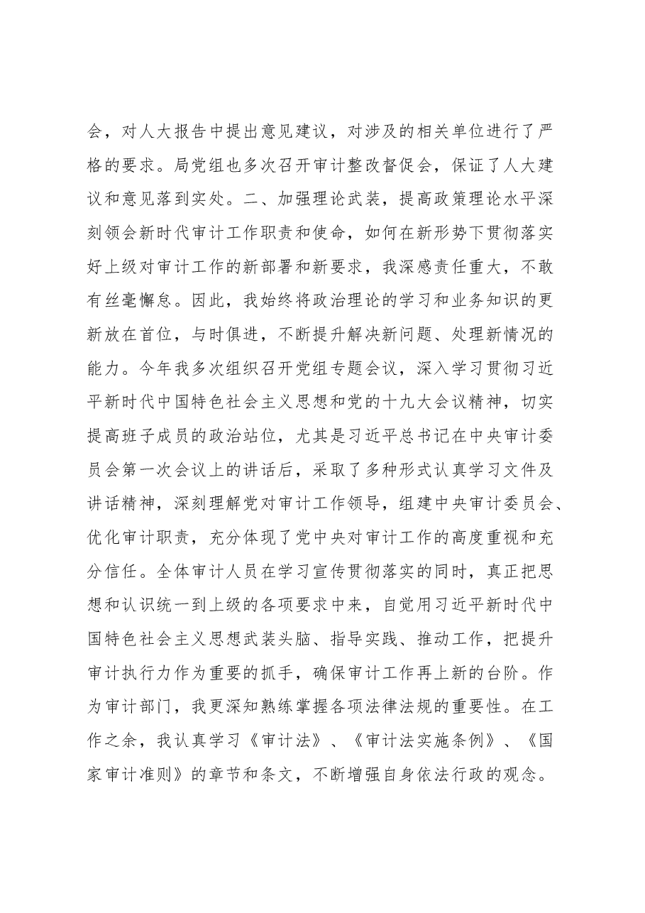 审计局局长述职.docx,第2页预览
