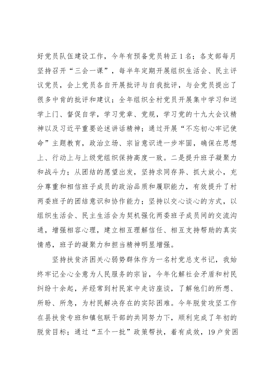 村支部书记述职报告.docx,第2页预览