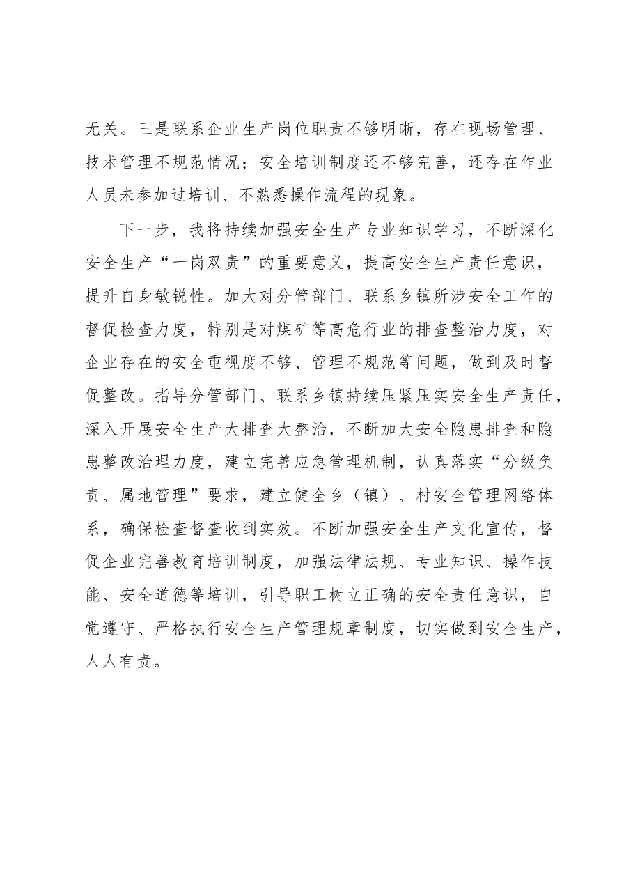 履行安全生产职责的述职报告.docx，第4页预览