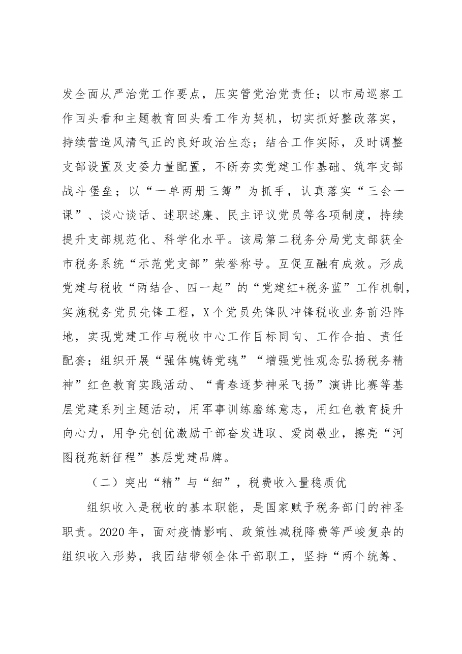 税务局党委书记局长2020年述职报告.docx，第2页预览