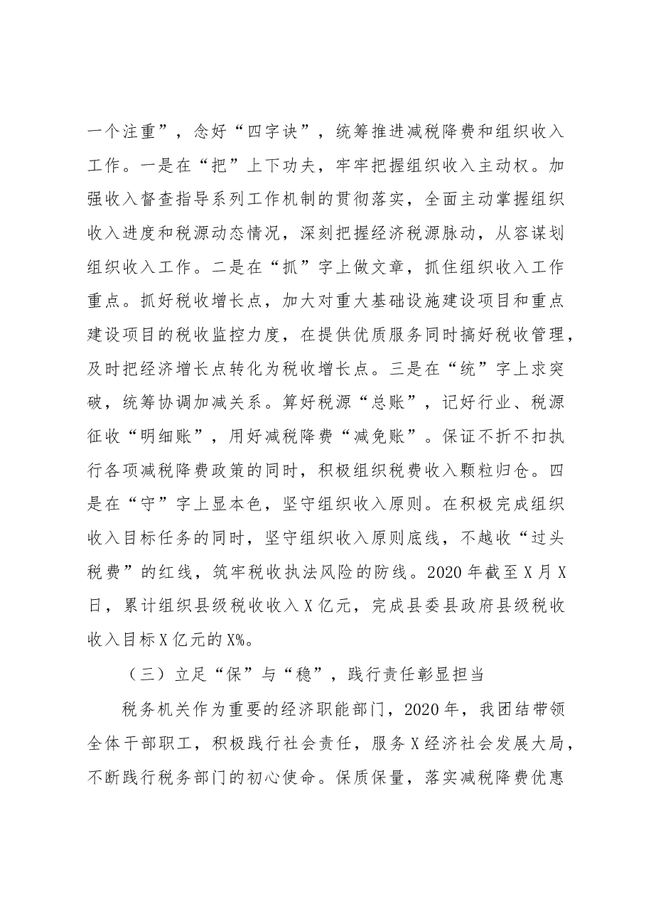 税务局党委书记局长2020年述职报告.docx，第3页预览