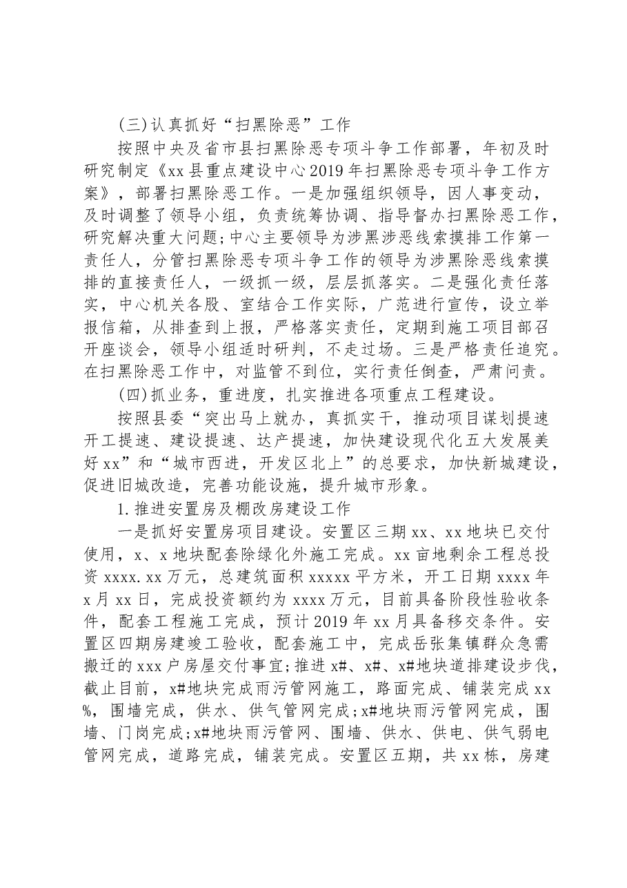 2019年度工作总结和2020年度工作安排(重点建设中心).docx,第3页预览