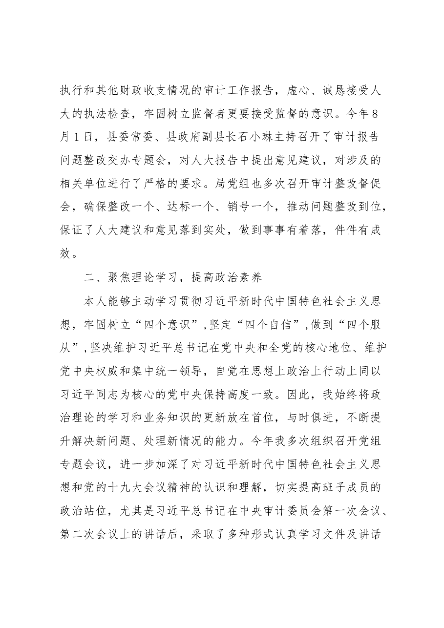 审计局局长述职报告.docx,第2页预览