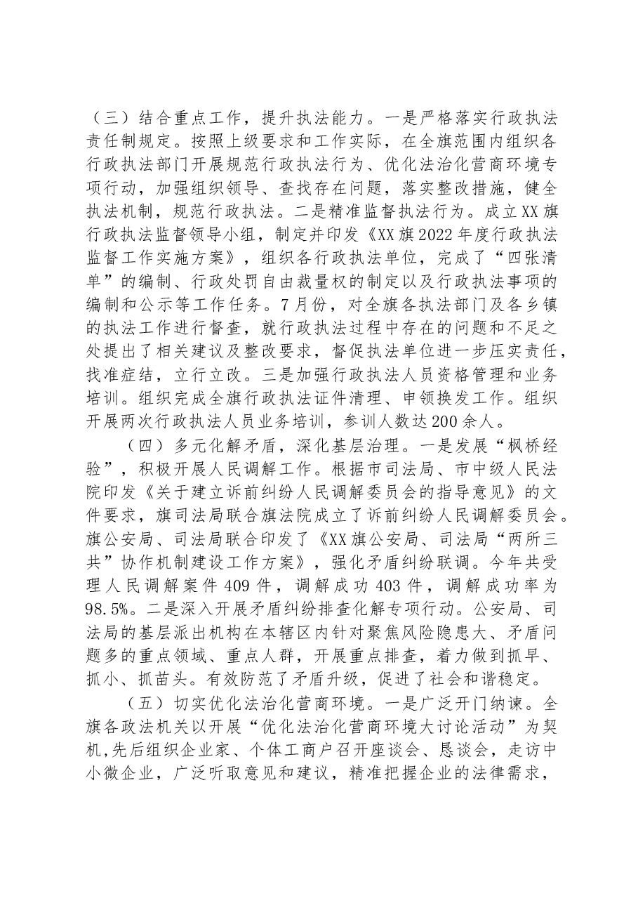 (12篇)2022年区法治政府建设的报告汇编.docx,第3页预览