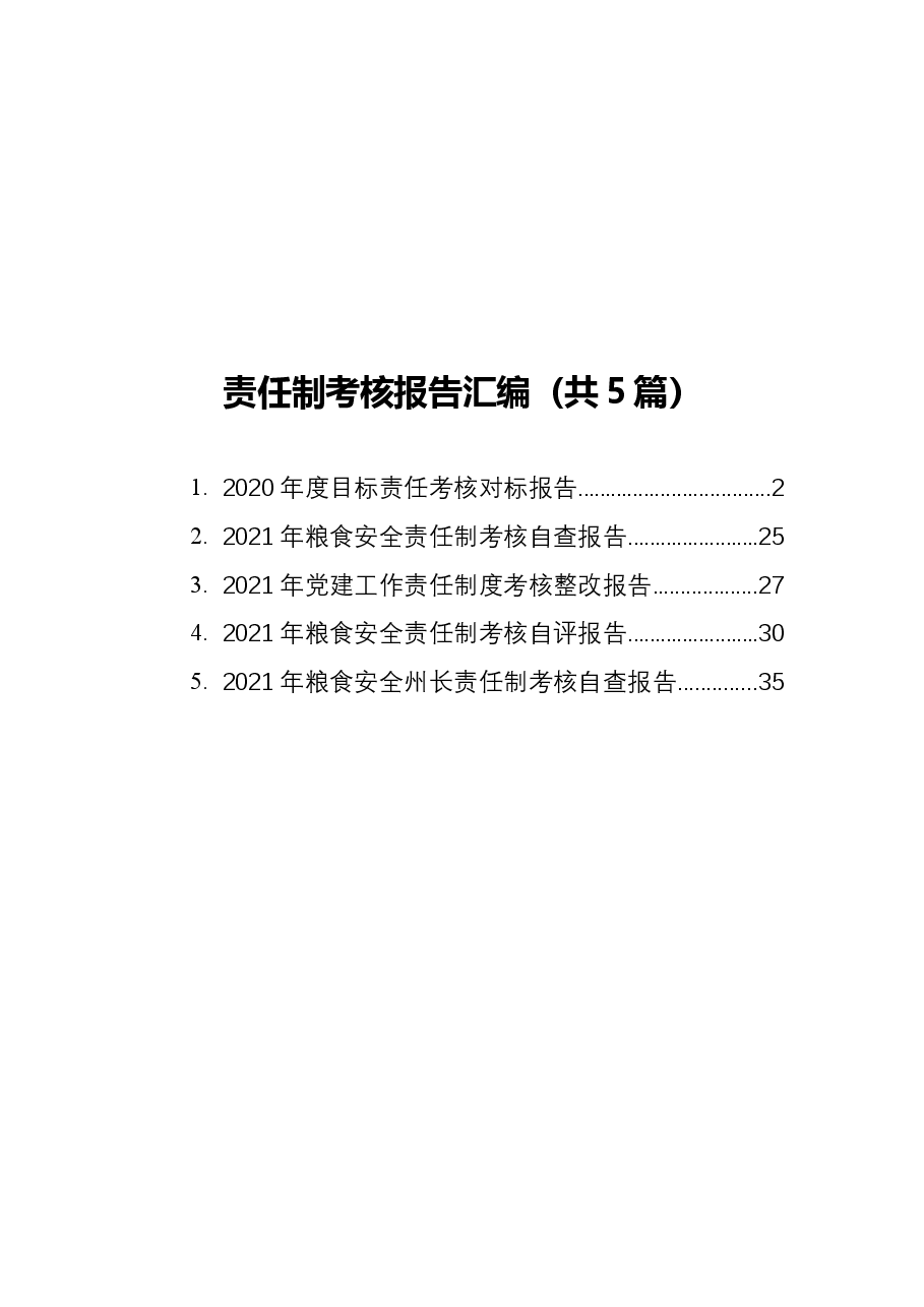 (5篇)责任制考核报告汇编.docx,第1页预览