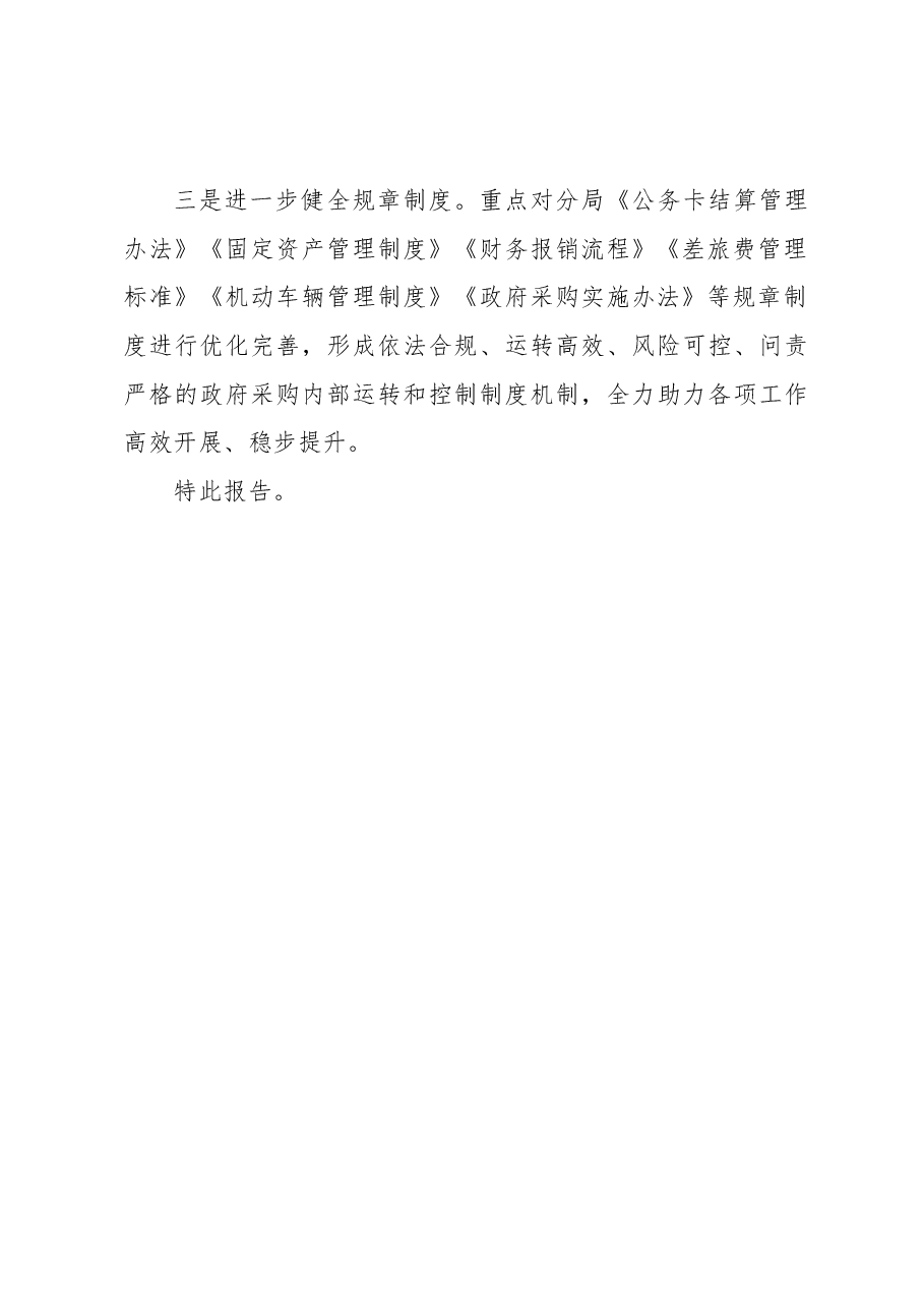 政府采购领域存在问题整改情况报告.docx,第4页预览
