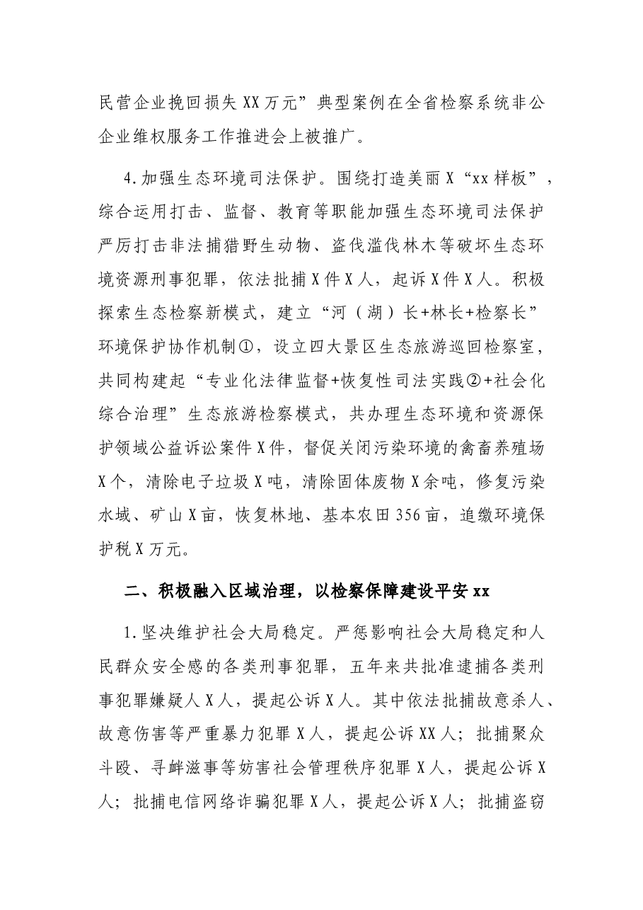 X区人民检察院工作报告.docx,第3页预览