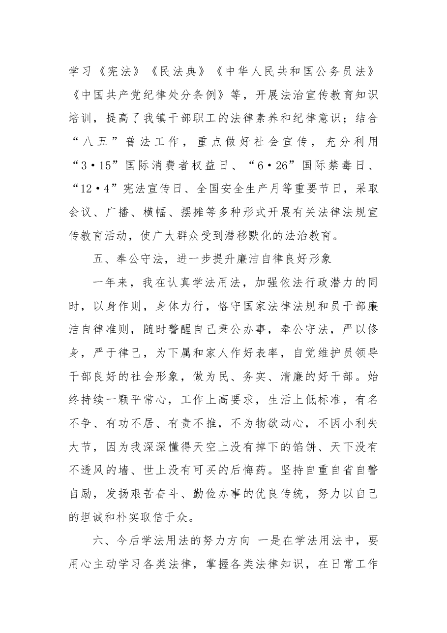 乡镇党委书记年度述法报告.docx,第3页预览