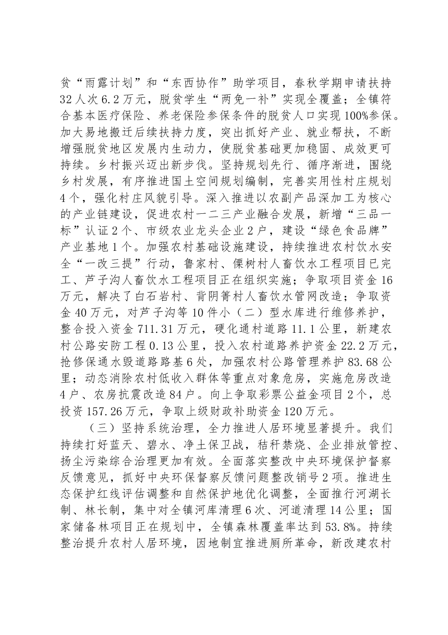 2023年仁兴镇政府工作报告.docx,第3页预览
