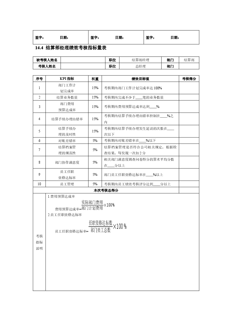 一个外贸公司的绩效考核方案.docx,第3页预览