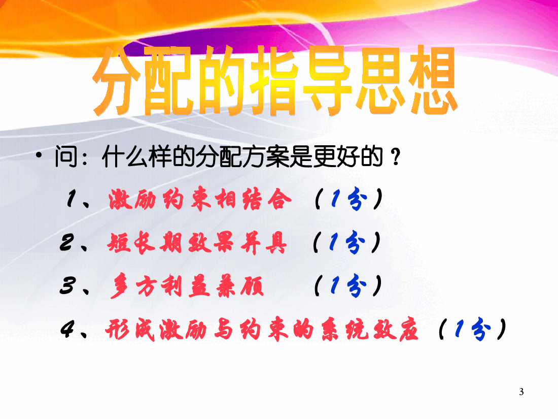 工资分配及股权分配方案.ppt,第3页预览