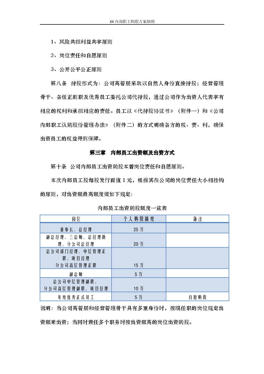 内部职工认购股权方案细则.docx,第2页预览