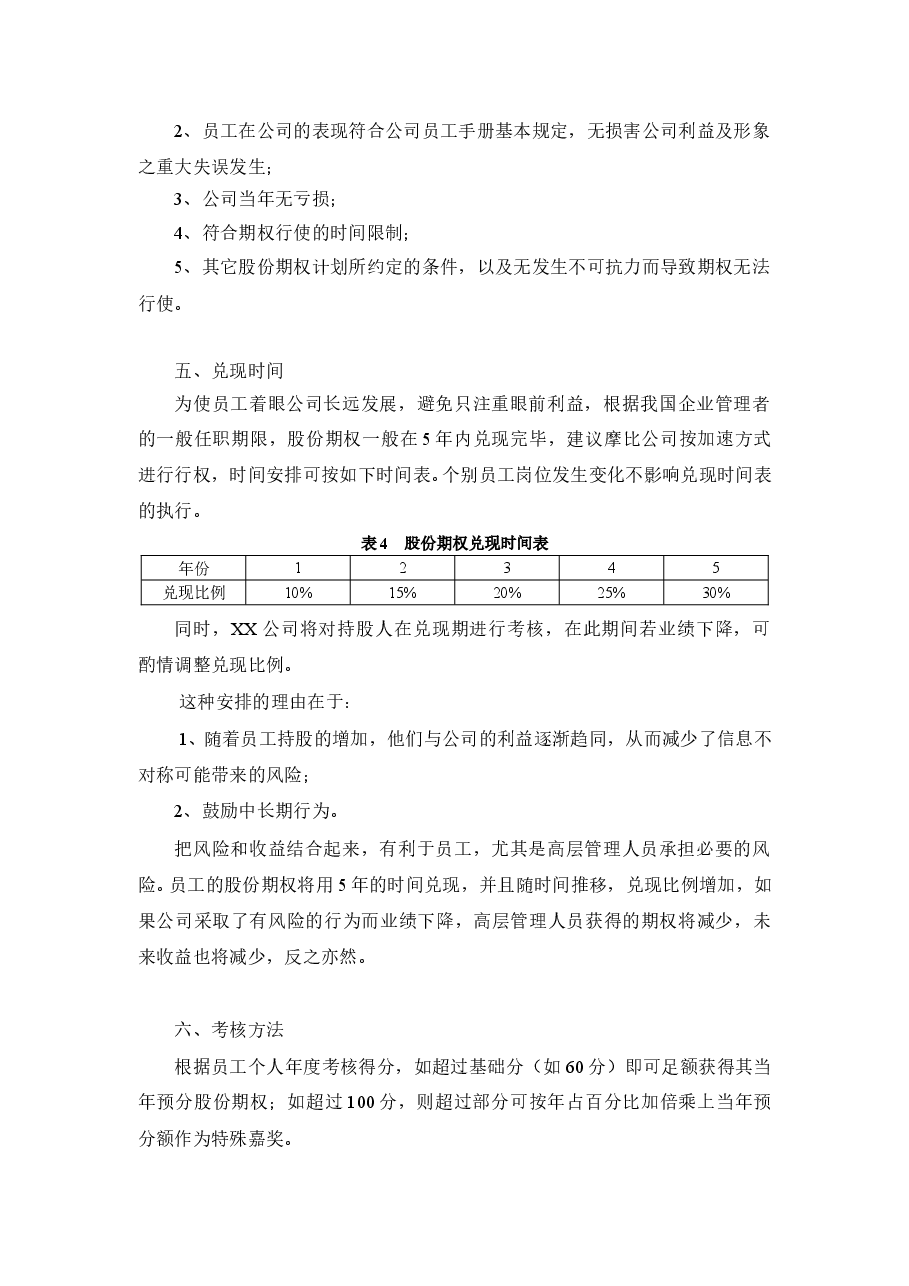 xx技术(深圳)有限公司股权分配方案.doc,第4页预览