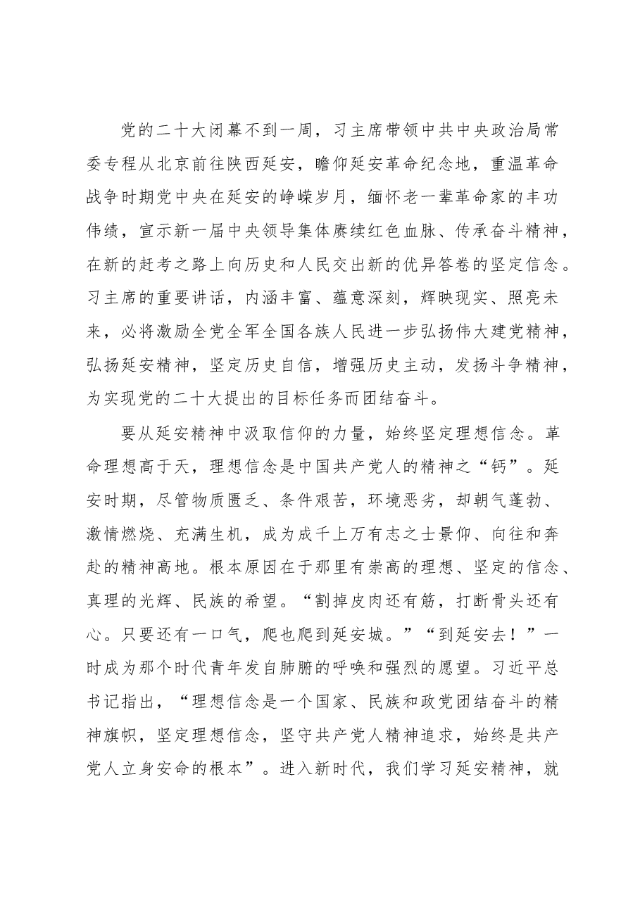 专题党课：弘扬延安精神，坚持实事求是，奋力谱写新时代追赶超越新篇章.docx，第2页预览