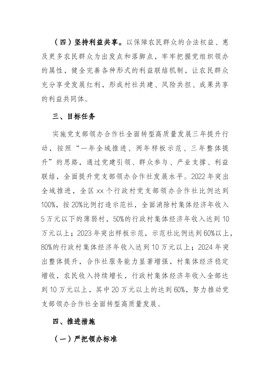 关于推进村党组织领办合作社全面转型高质量发展的实施意见.docx,第3页预览