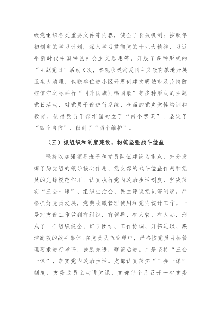 X县财政局党支部党建工作汇报.docx,第3页预览