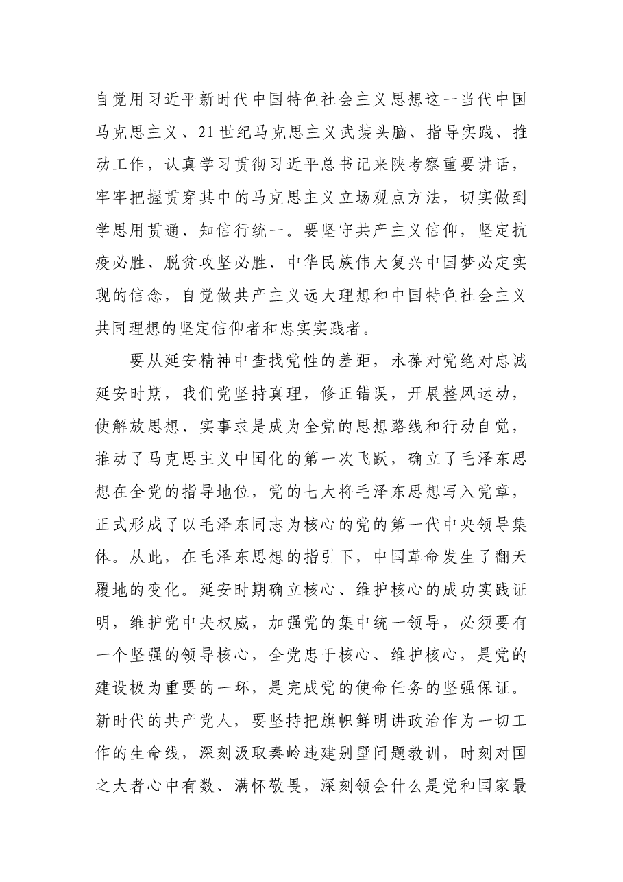 党课:弘扬延安精神 谱写新时代新篇章.docx,第3页预览