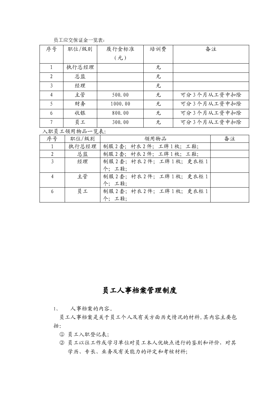 酒店人力资源部管理制度.doc，第4页预览