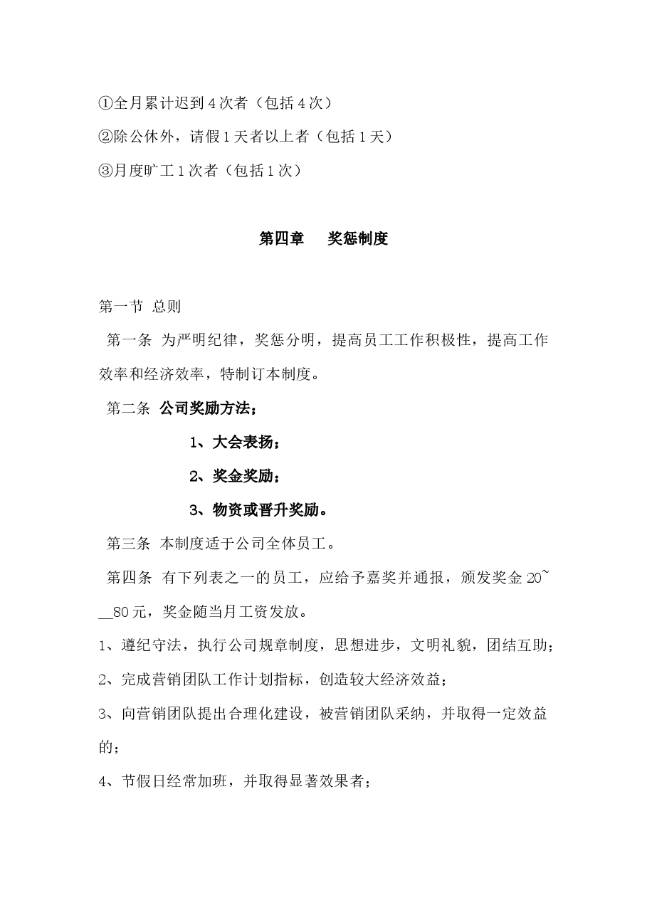 团队管理制度.docx,第4页预览