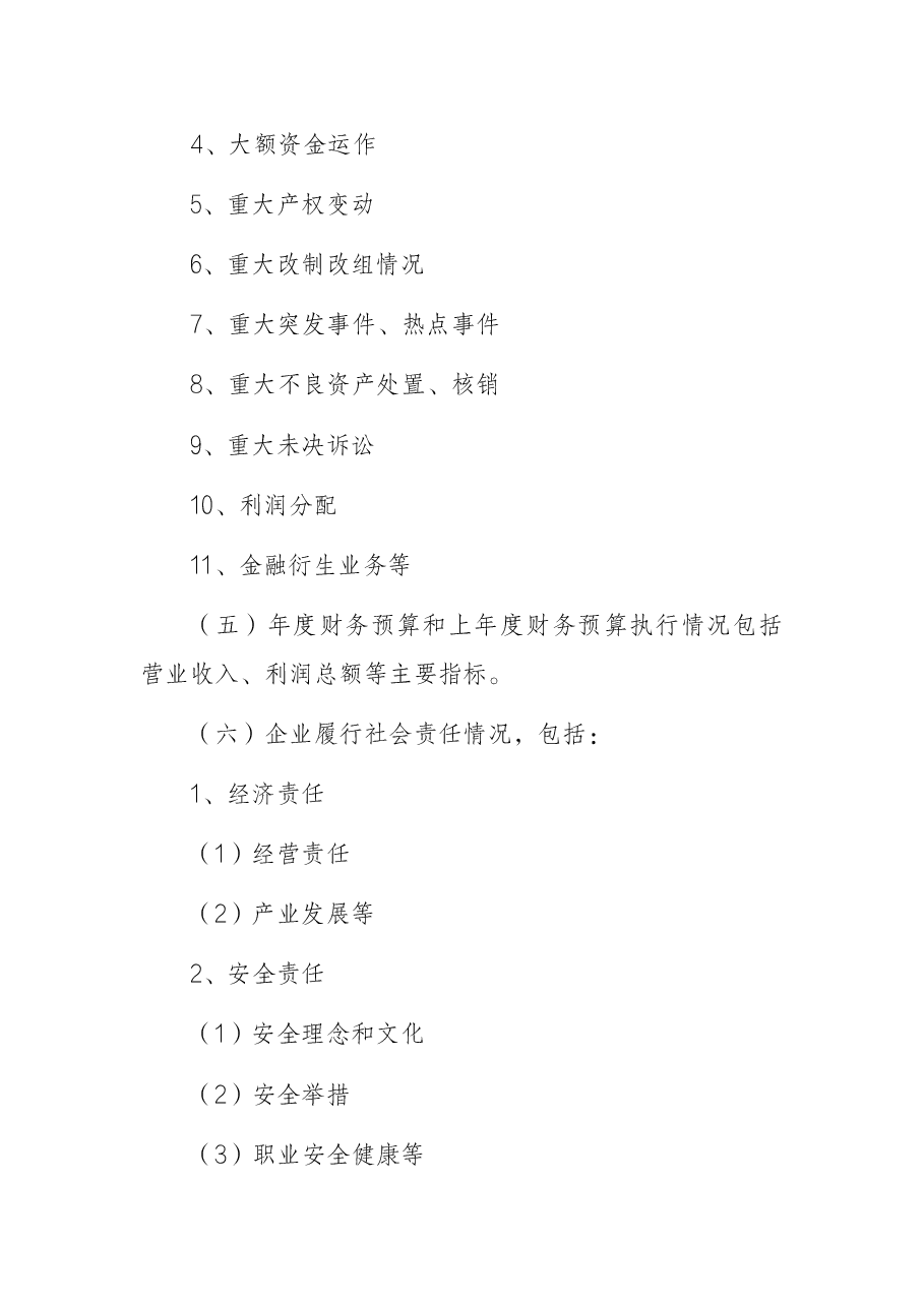 某某有限责任公司财务等重大信息公开实施办法(2022版).docx,第4页预览