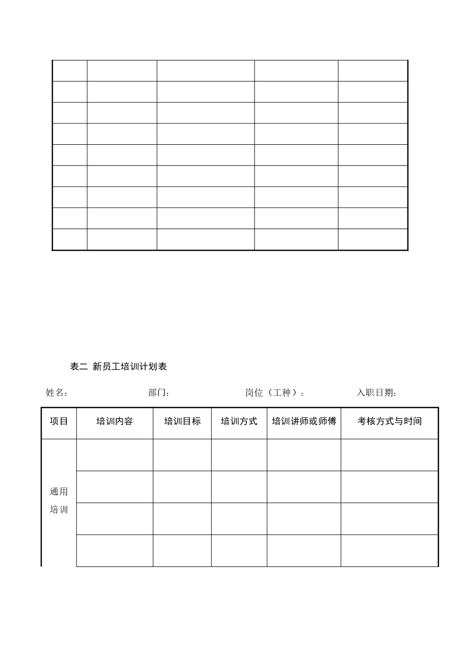 企业培训管理制度(全新版).doc,第4页预览