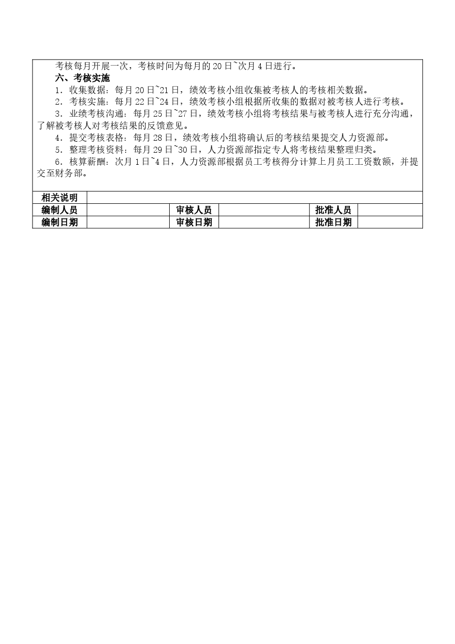 生产车间工人绩效考核表.doc,第4页预览