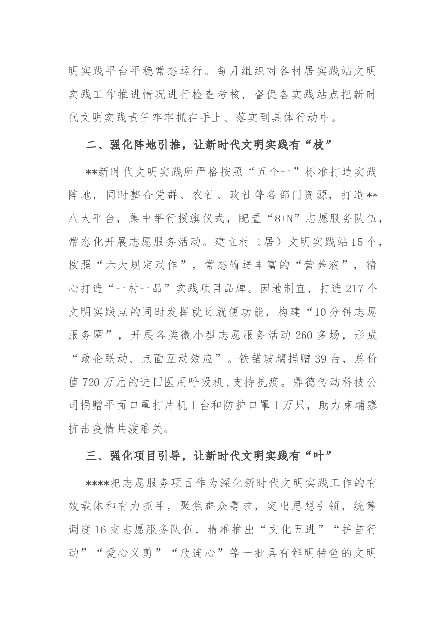 市新时代文明实践工作汇报材料.docx,第2页预览
